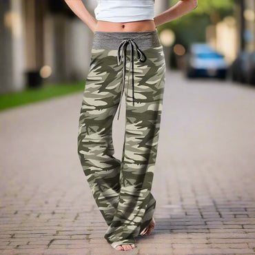 Women’s Wide Leg Yoga Pants – Casual Lounge Pajama Pants