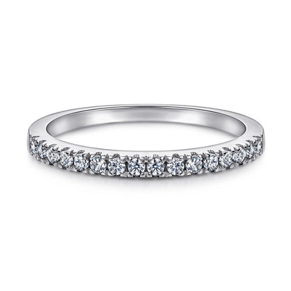 The Emma - Silver Wedding Ring Set