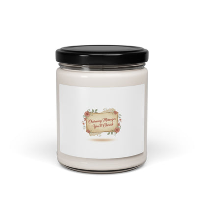 Love Letter Wax Seal Candle, Soy Jar Candle | Vintage Letter Romance
