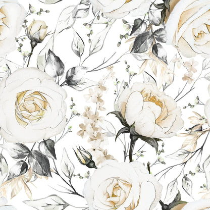 Baby Shopping Cart Cover | Coming Up Roses Beautiful Floral Print