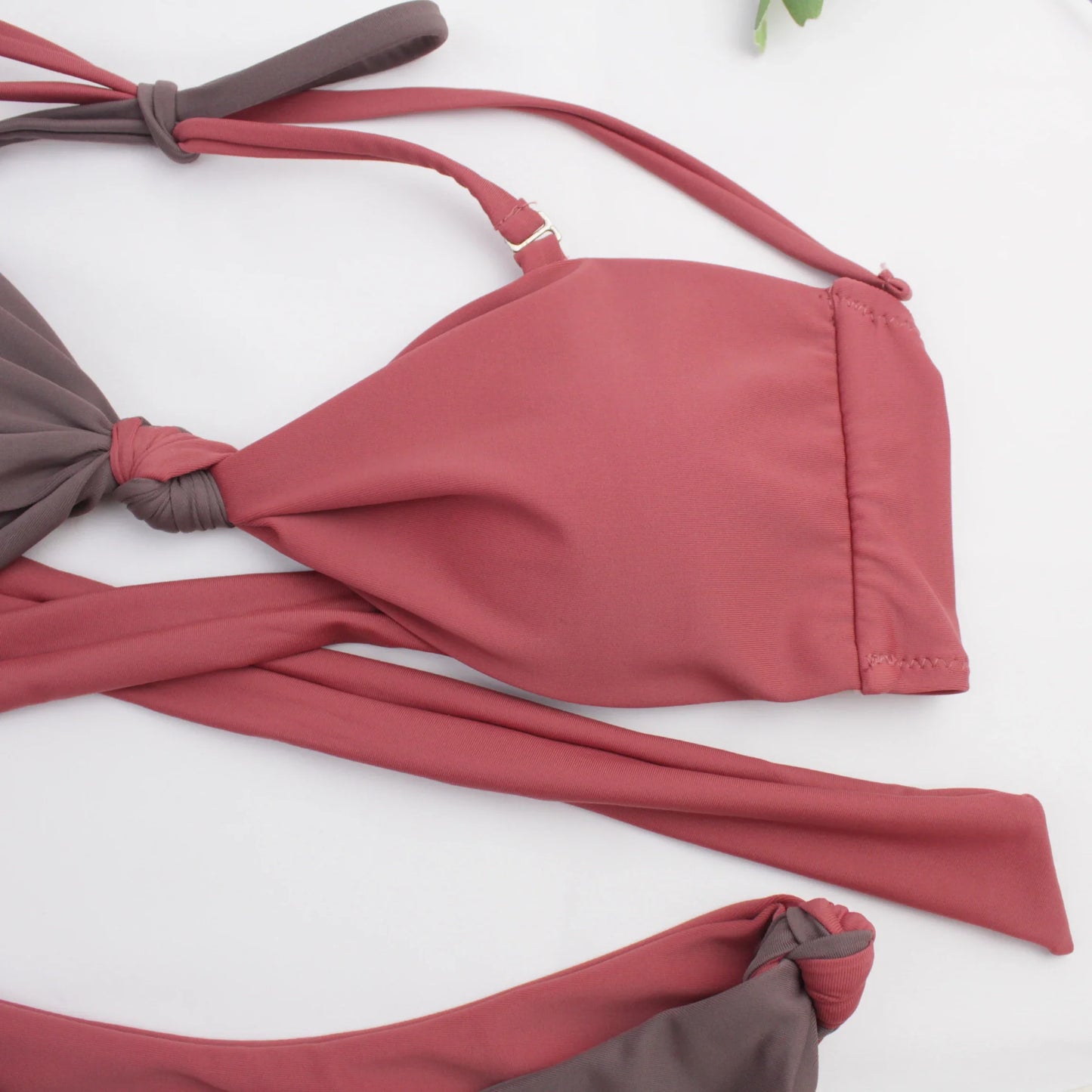 Geelal Color Block 2pc Bikini -Reversible