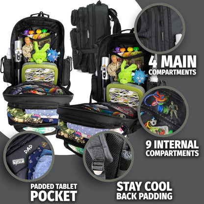 JUG.30L Dad Bag Backpack - Black