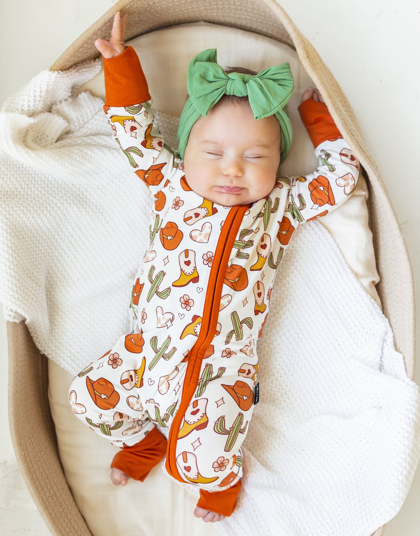 ZIP ROMPER - Howdy