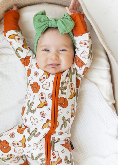 ZIP ROMPER - Howdy