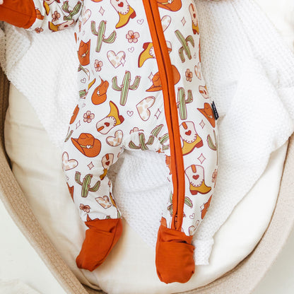 ZIP ROMPER - Howdy