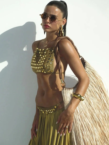 Reef 2pc. Golden Bikini with Wrap