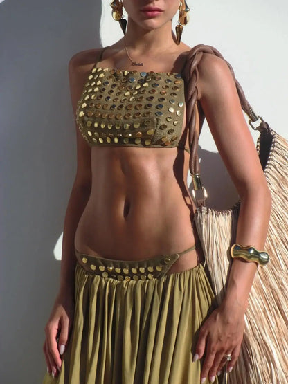 Reef 2pc. Golden Bikini with Wrap