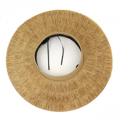 Empty Top Straw Sun Hat