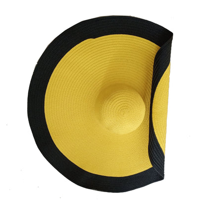 Empty Top Straw Sun Hat