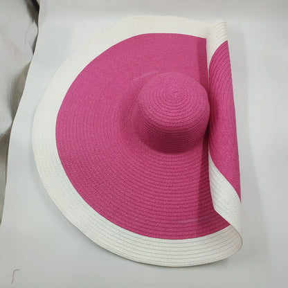 Empty Top Straw Sun Hat