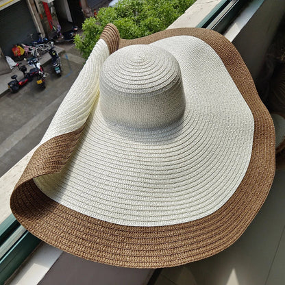 Empty Top Straw Sun Hat
