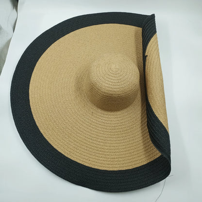 Empty Top Straw Sun Hat