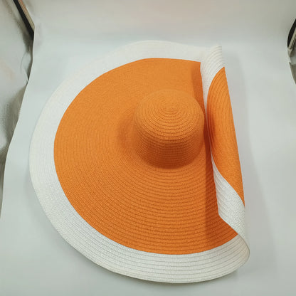 Empty Top Straw Sun Hat