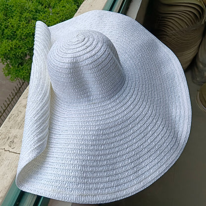 Empty Top Straw Sun Hat