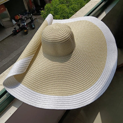 Empty Top Straw Sun Hat