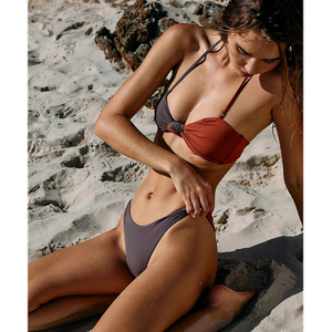 Geelal Color Block 2pc Bikini -Reversible