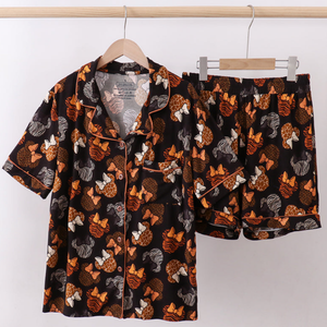 Brown Character Bamboo Pajama Set