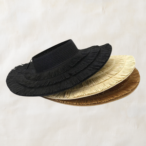 Empty Top Straw Sun Hat
