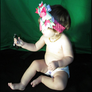 Stretchy flat cloth diapers