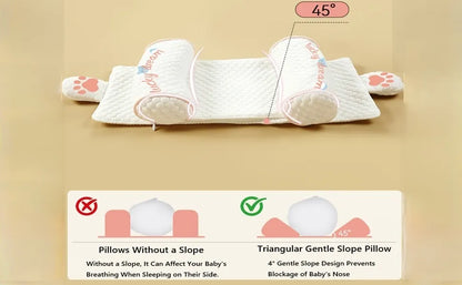 Adjustable Baby Head Shaping Pillow - Organic Cotton