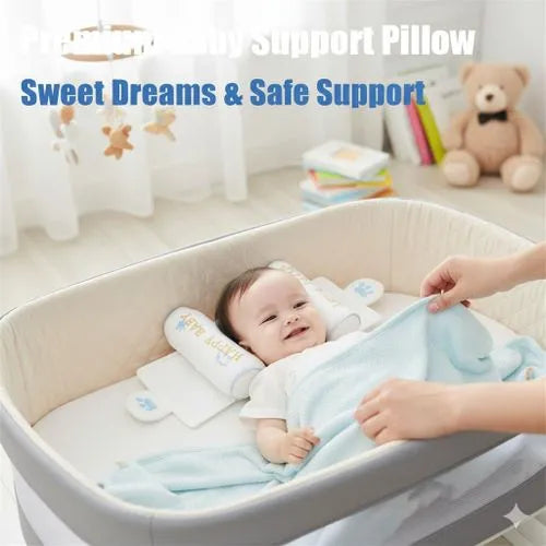 Adjustable Baby Head Shaping Pillow - Organic Cotton